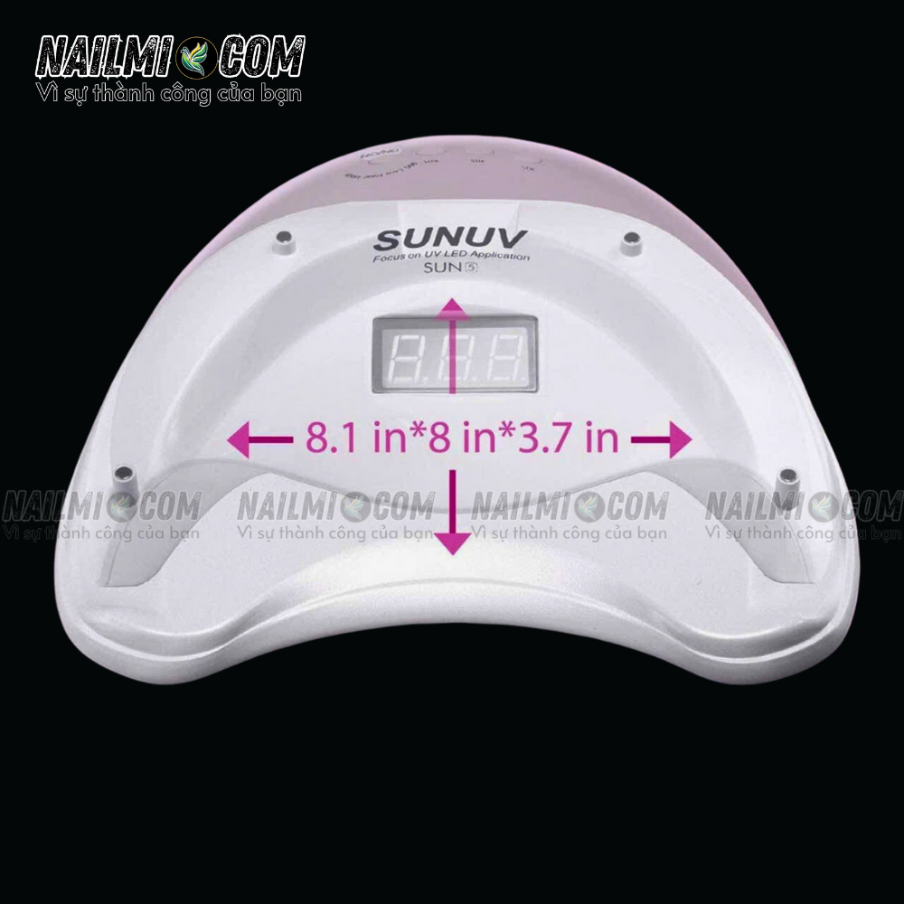 Máy hơ gel Không tích điện-Sun 5 plus bản Anh_thumbnail_2