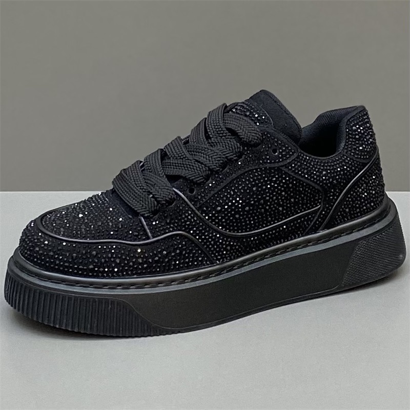 GA408 - Giày Nam Kim Cương Nóng Nhẹ Sang Trọng 2025, Giày Thể Thao Thông Thường Phong Cách Hàn Quốc Mùa Thu Mới, Niche Retro, Giày Đế Mềm Thoải Mái CR_thumbnail_9