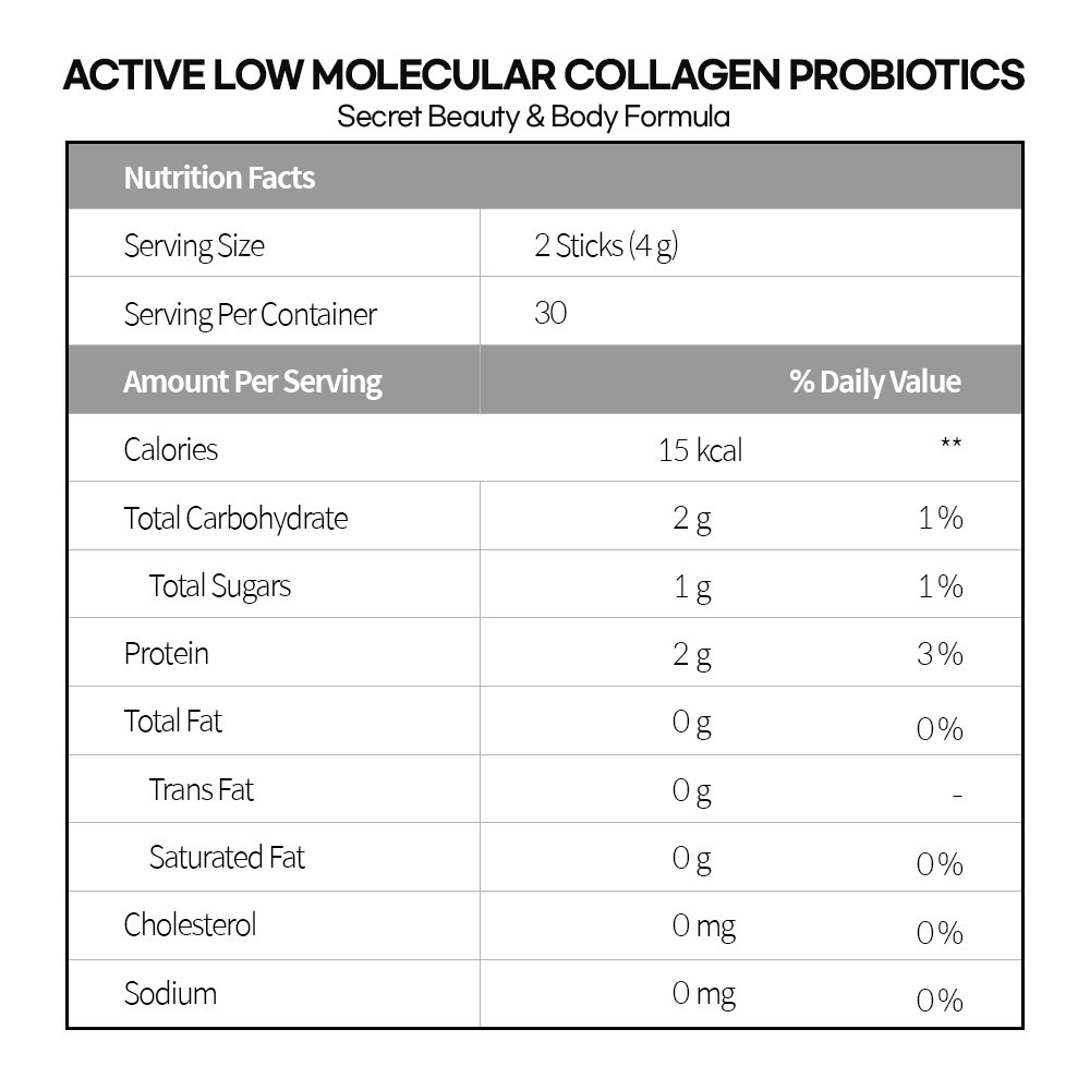 Dr. Elizabeth's Inner Beauty Low Molecular Fish Collagen + Probiotics (2g x 50 pcs)_thumbnail_5