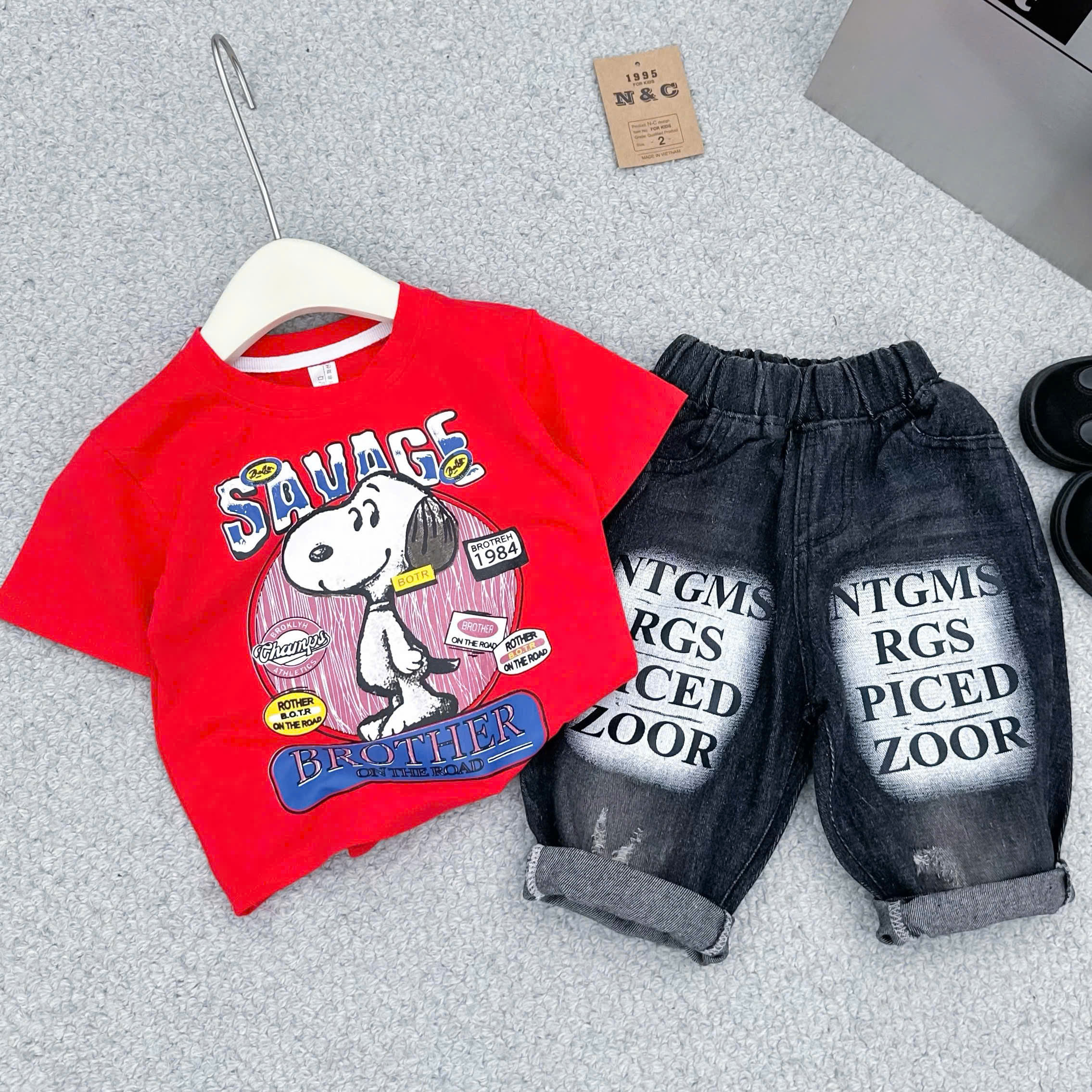 N89 ÁO CỘC QUẦN DÀI CHÓ SAVAGE- A116.800