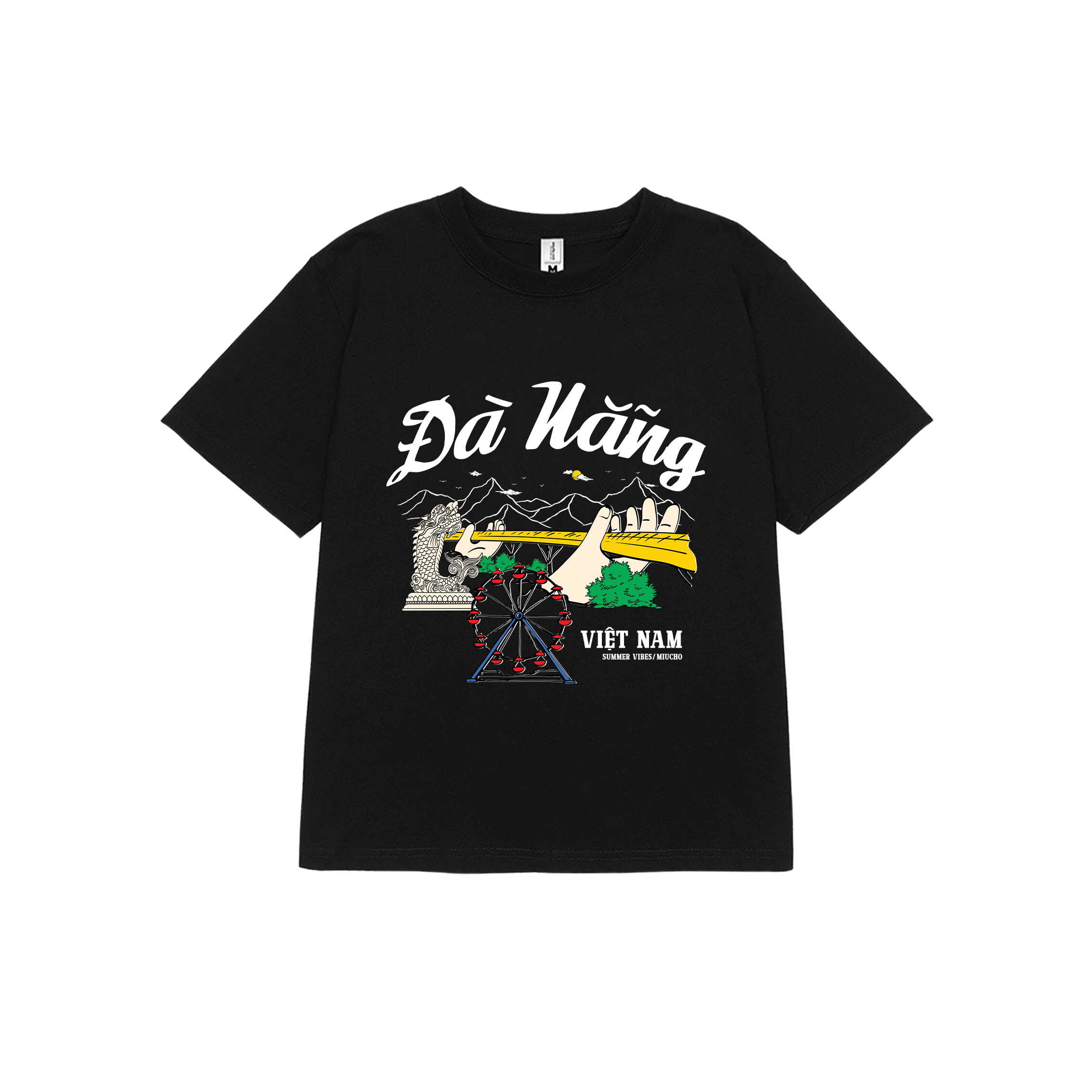 Áo thun baby tee form ôm xinh xắn ABD1278 Miucho tay ngắn cổ tròn in hình Đà Nẵng_thumbnail_9