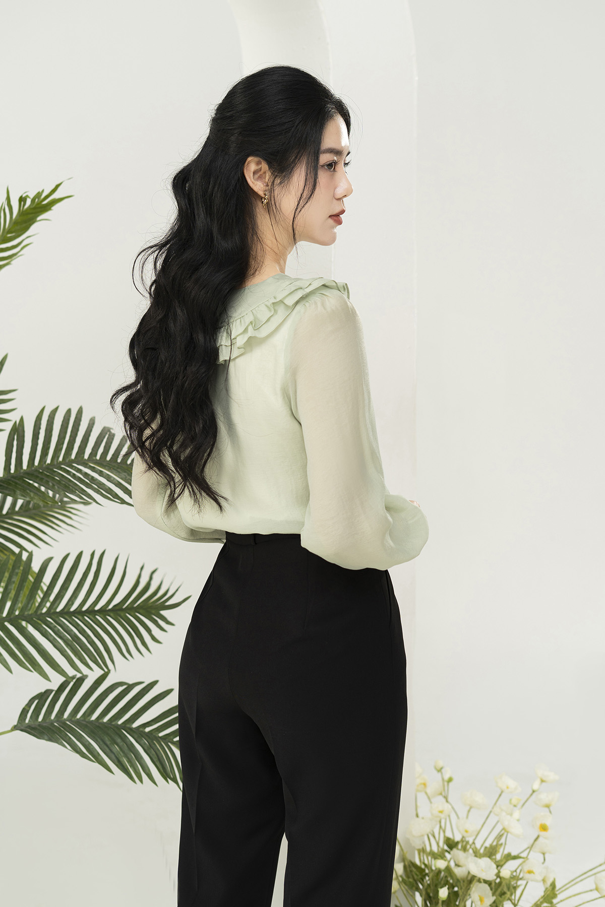 Quần baggy nữ cạp cao 1 ly Q2998_thumbnail_2