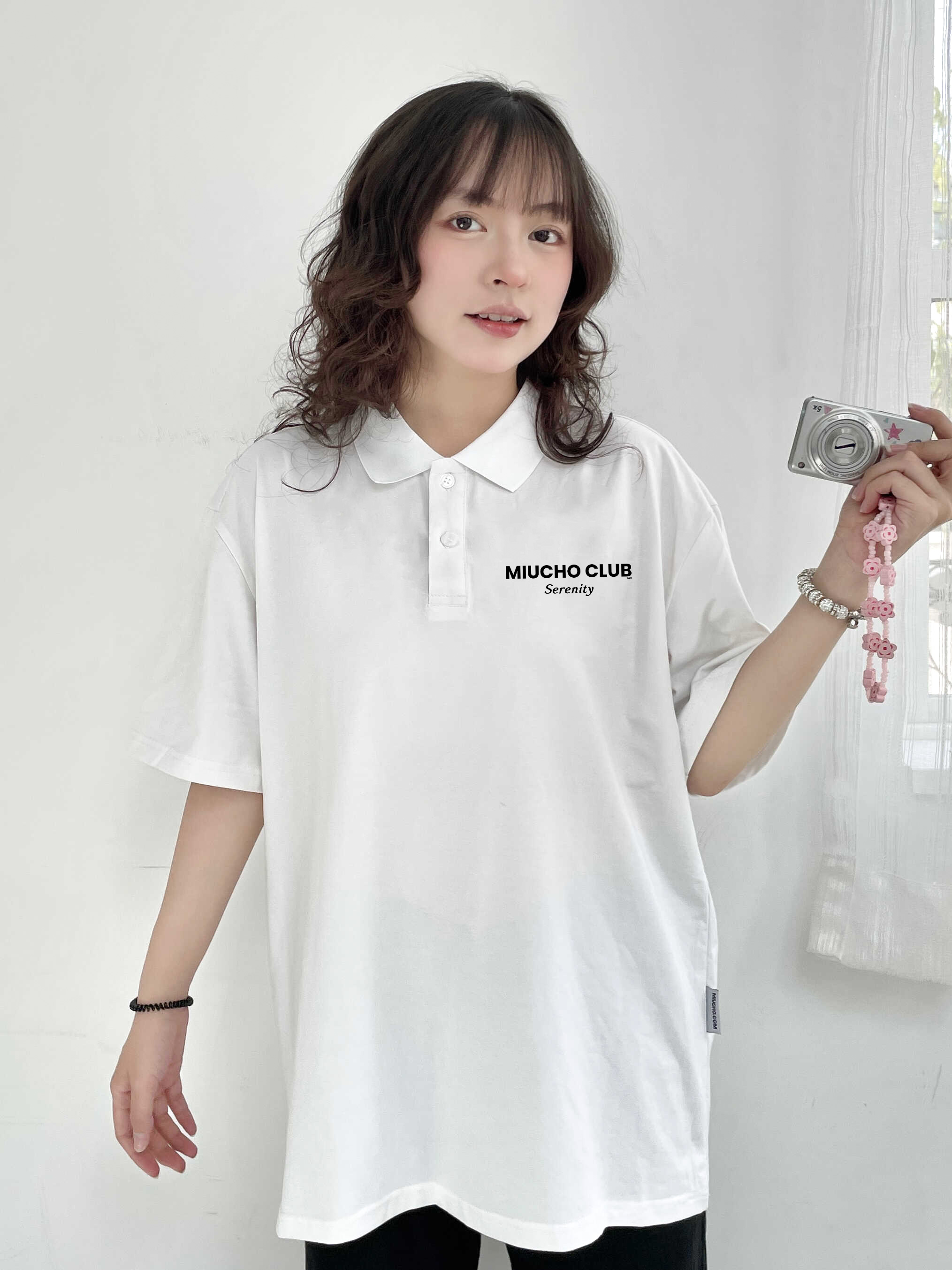 Áo polo form rộng unisex local brand PLD1228 Miucho tay ngắn vải cotton co giản Cổ trụ in basic_thumbnail_4