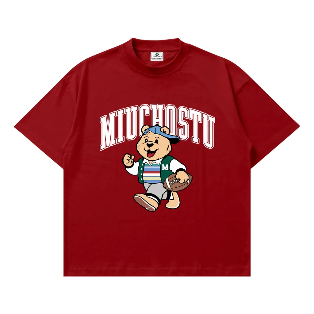 Áo thun boxy Gấu Teddy dễ thương Miucho 3091_thumbnail_13