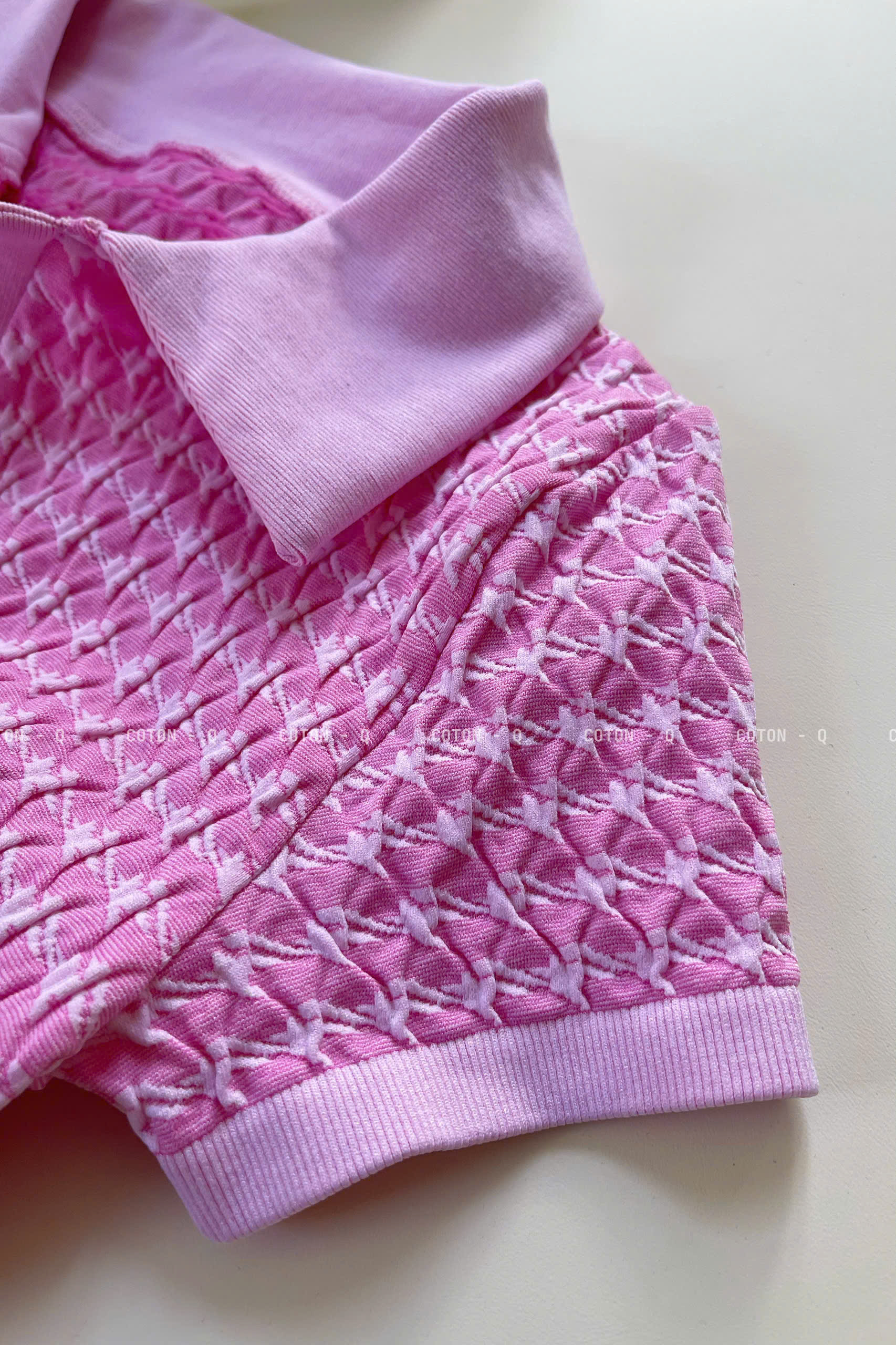 Áo len hồng cổ V_thumbnail_4