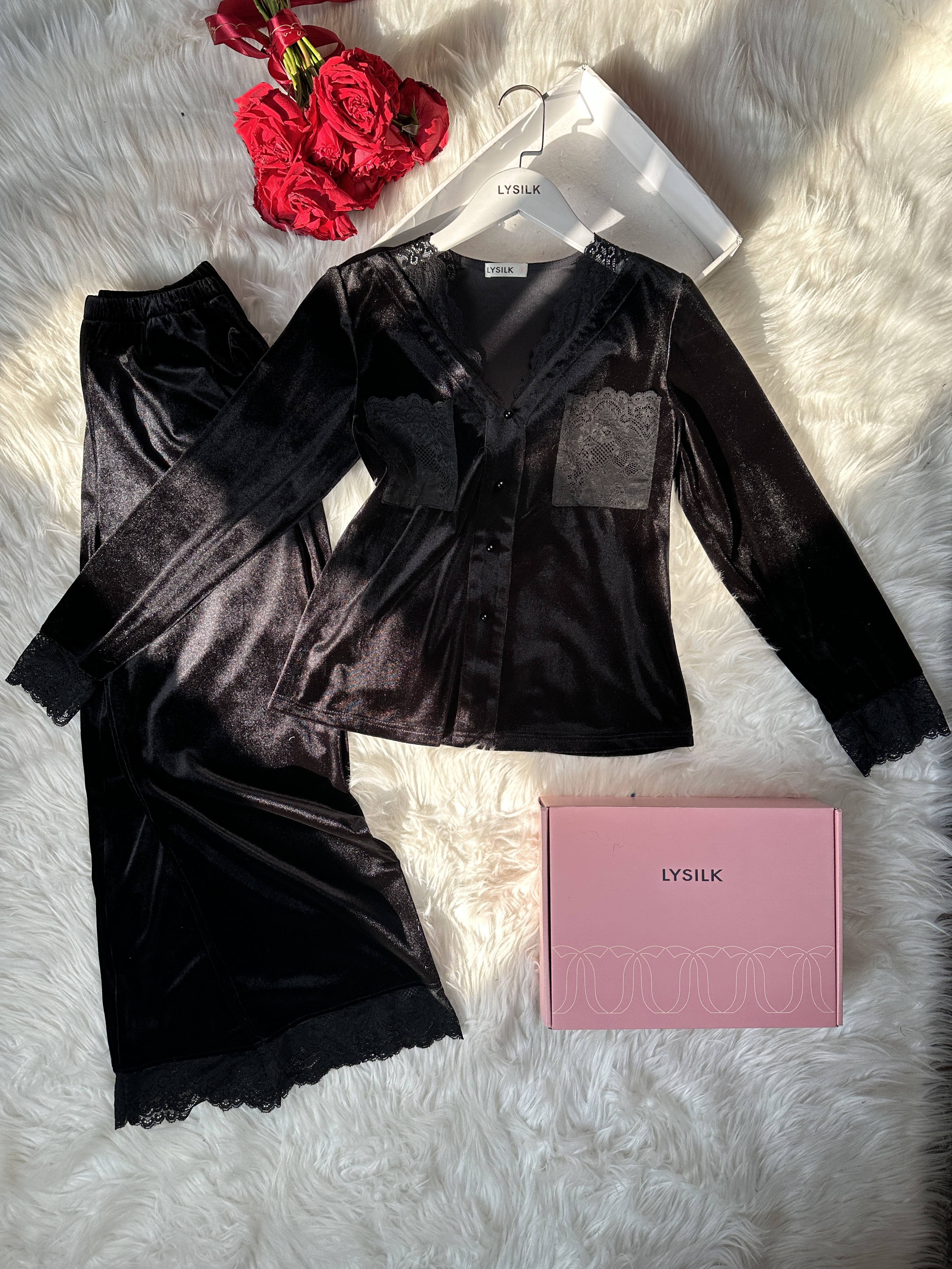 Bộ nhung áo dài, quần dài BN448_thumbnail_4