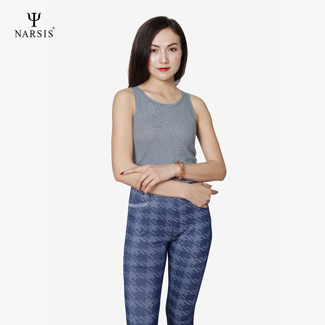 QUẦN LEGGING NỮ NARSIS P5015 NARSIS CHẤT LIỆU THOÁNG MÁT, DỄ CHỊU, THOẢI MÁI CẢ NGÀY, DỄ VẬN ĐỘNG_thumbnail_0