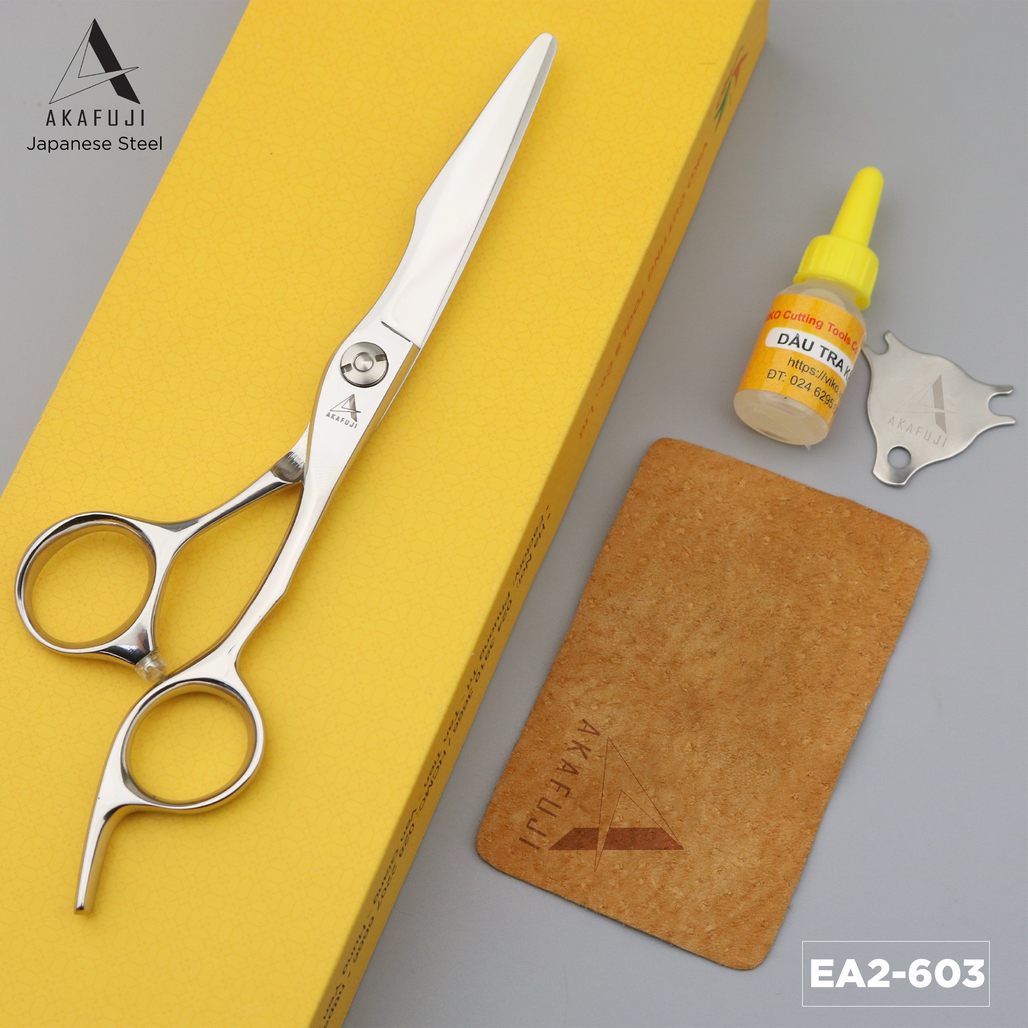 Kéo cắt tóc VIKO AKAFUJI EA2-603 - bảo hành 1 năm