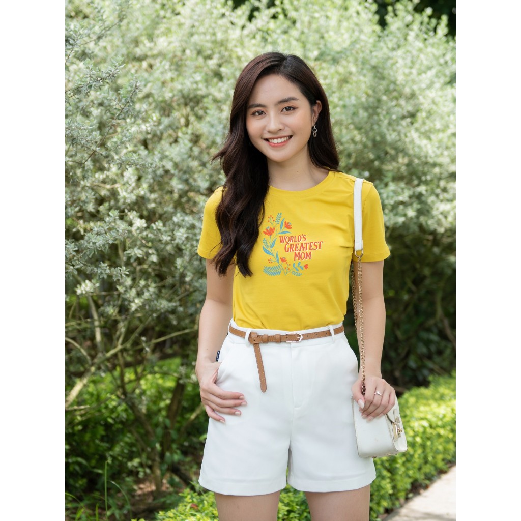 [Form Vừa] Áo thun nữ form vừa in hình hoa lá - Áo phông nữ Loza - G0173_thumbnail_11