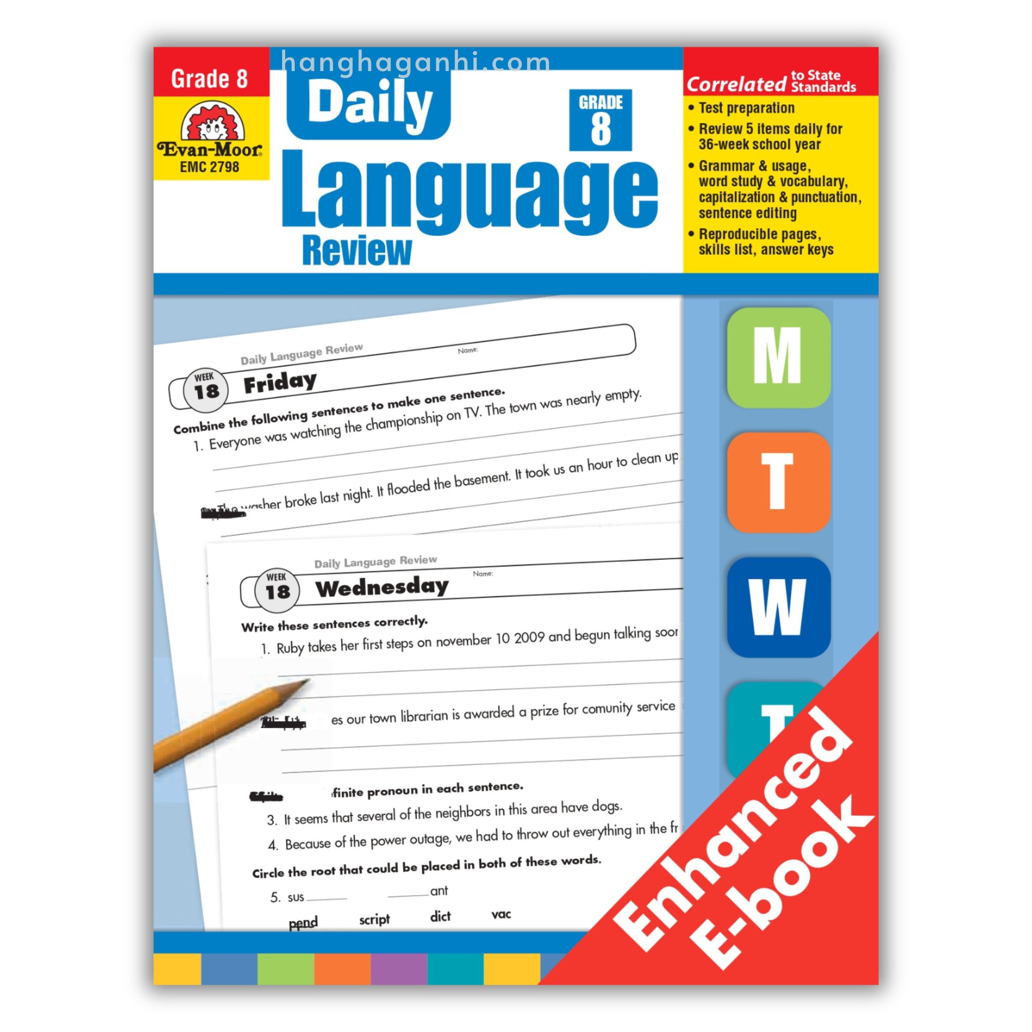 Daily Language Review Grade 8