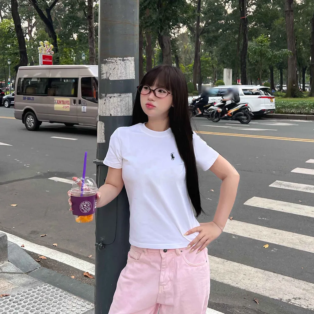 Áo baby tee basic nhiều màu 2511 Miucho chất vải cotton co giãn thoáng mát tay ngắn cổ tròn in artwork_thumbnail_2