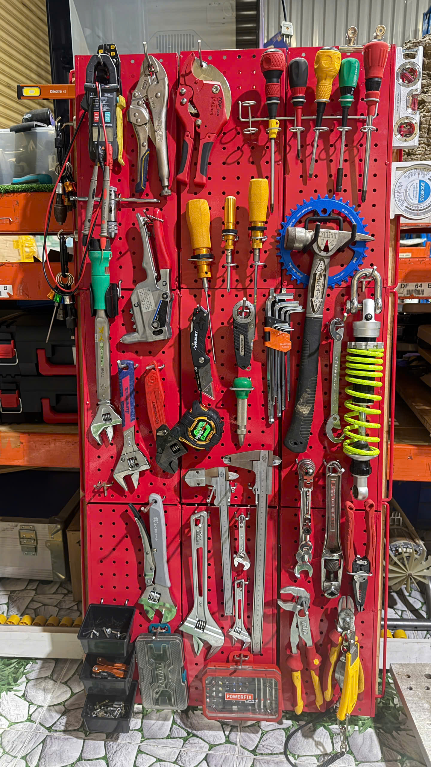 Combo 10 vách lỗ ( bảng Pedboard) chuyên dùng để treo đồ dụng cụ - đồ nghề sửa chữa