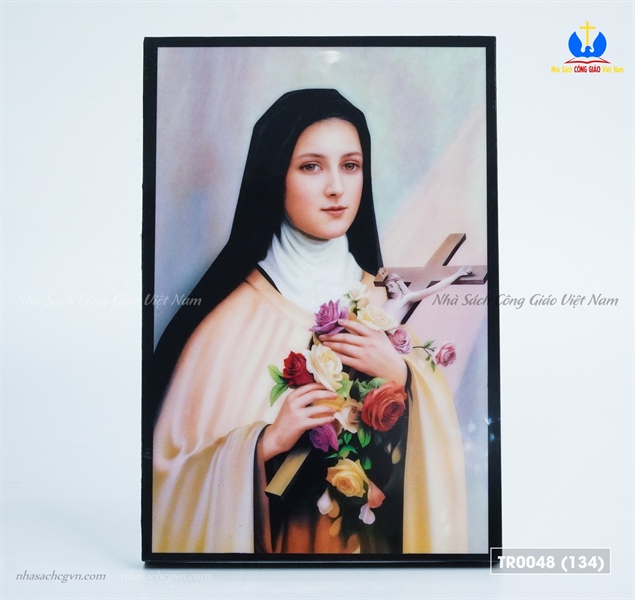 Tranh ảnh để bàn Thánh nữ Têrêsa hài đồng 10x15cm
