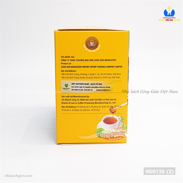 Trà hòa tan chanh gừng mật ong - Đan viện Châu Sơn_thumbnail_1