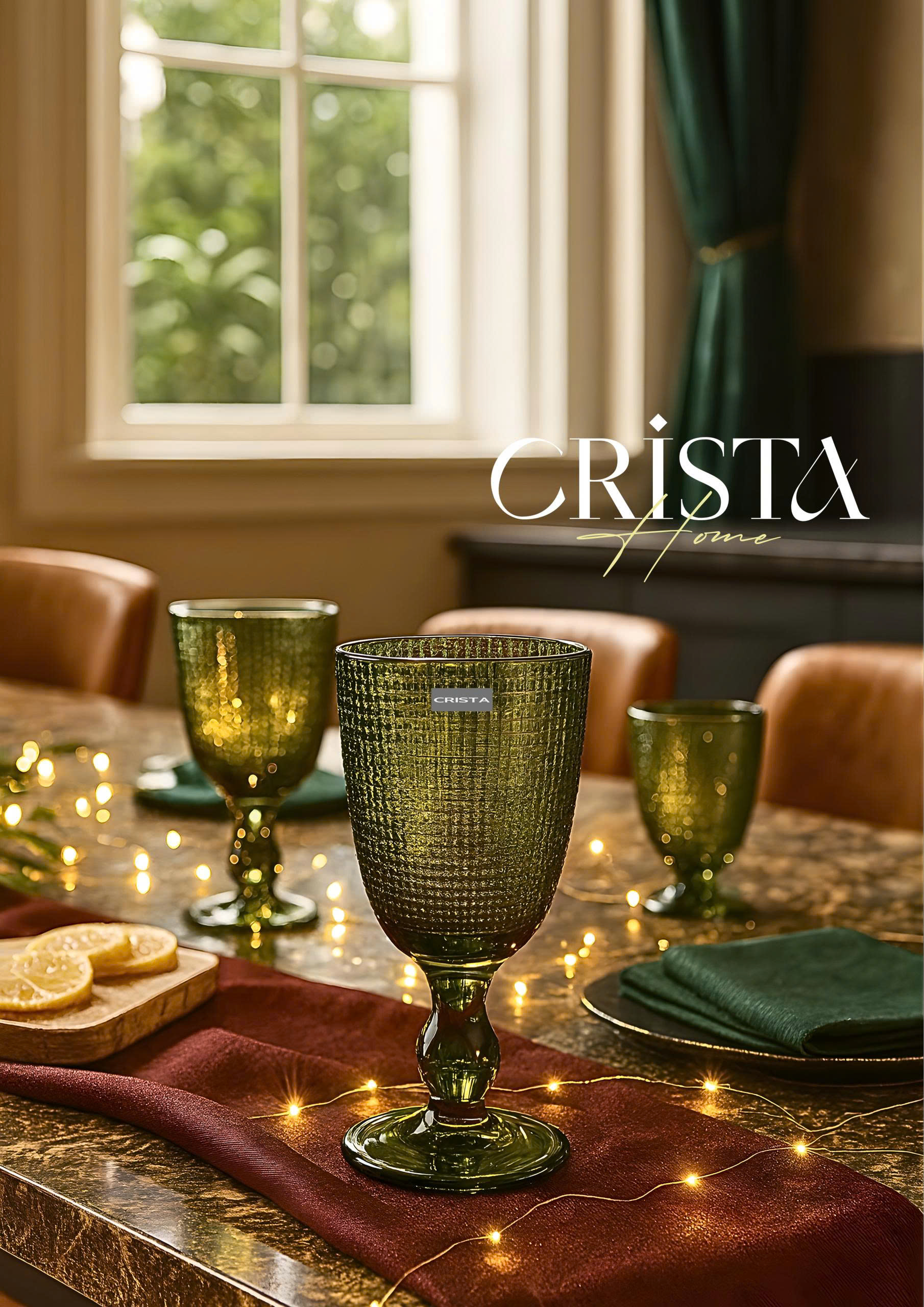 1 chiếc Ly rượu 240ml vân lưới Crista home - 60200_thumbnail_9