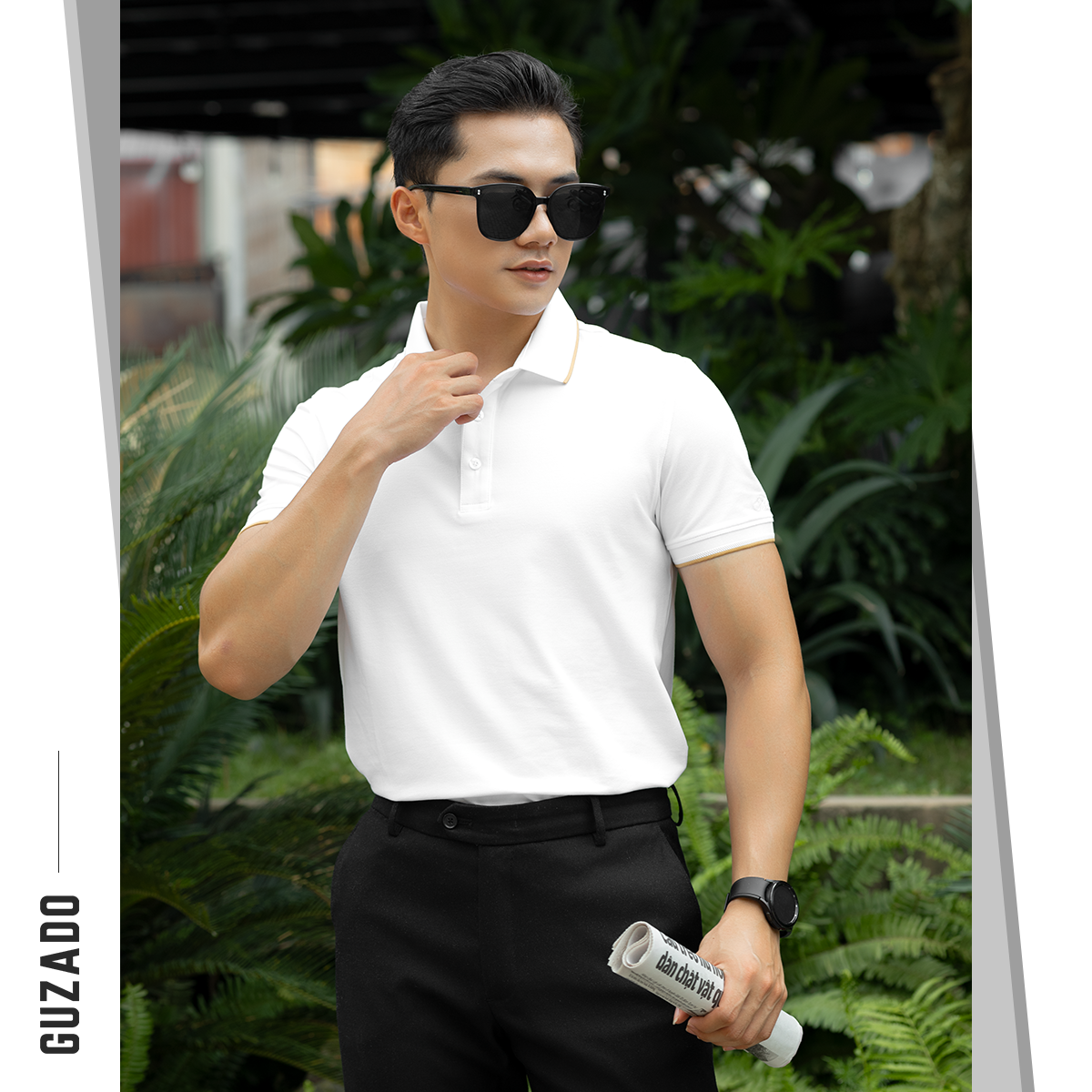 Áo Polo Nam Guzado Vải Coolmax Cá sấu Co Giãn MPS207_thumbnail_13