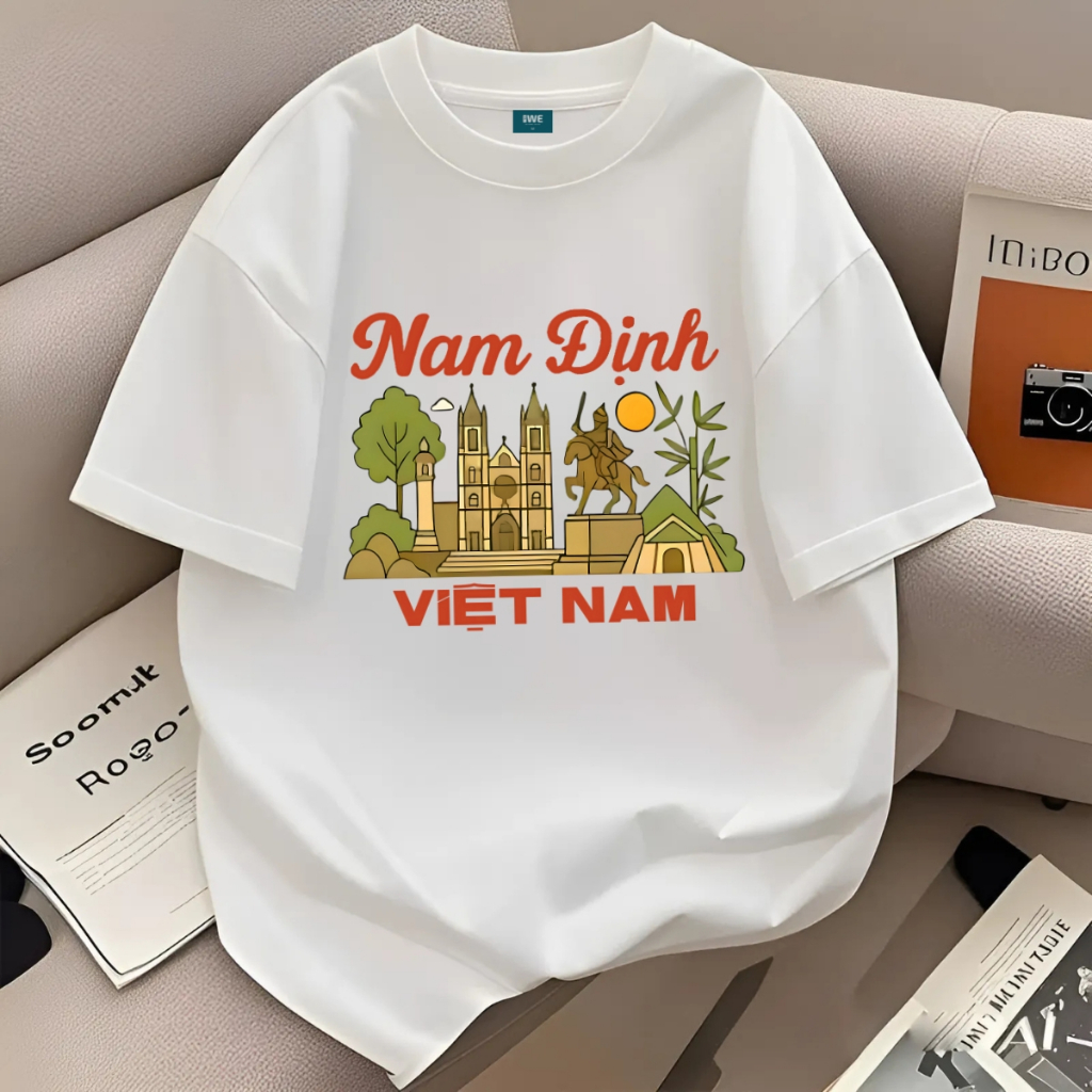 Áo thun du lịch Việt Nam, Huế, Hạ Long... dáng oversize rộng local brand We Tee - T028_thumbnail_20