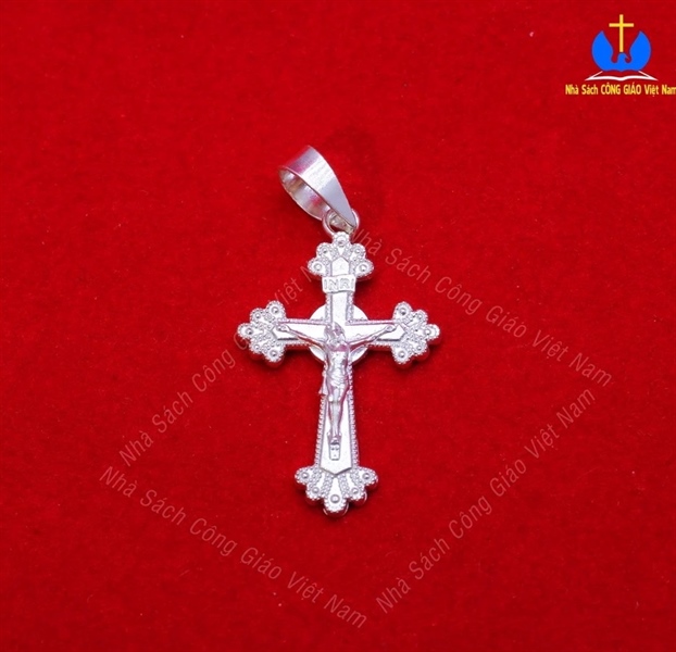 Thánh giá bạc TG5 to cho nam
