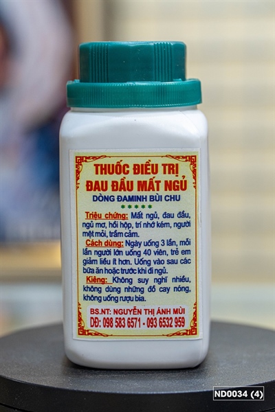 Thuốc điều trị đau đầu mất ngủ - Dòng Đa Minh Bùi Chu_thumbnail_2