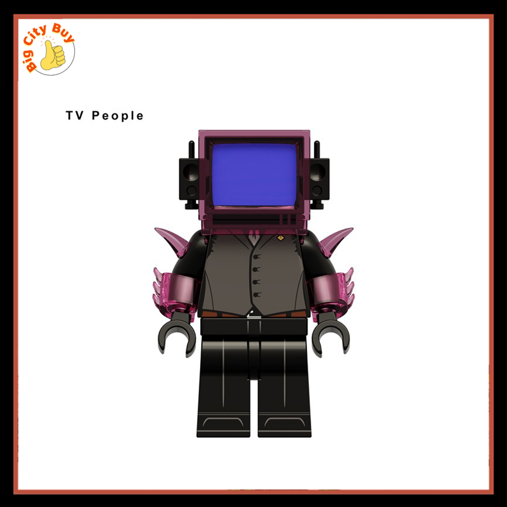 Skibidi Toilet Mô hình Lắp ráp Nhân vật Nhà Vệ Sinh Người Đồ chơi Series Âm Thanh Người Truyền Hình_thumbnail_14