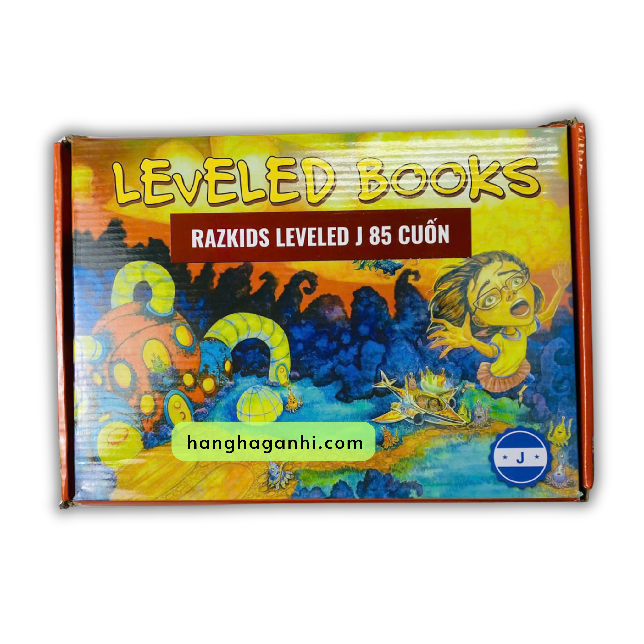 Razkids nhập bản in rời level J 85 quyển nguyên hộp kèm file nghe