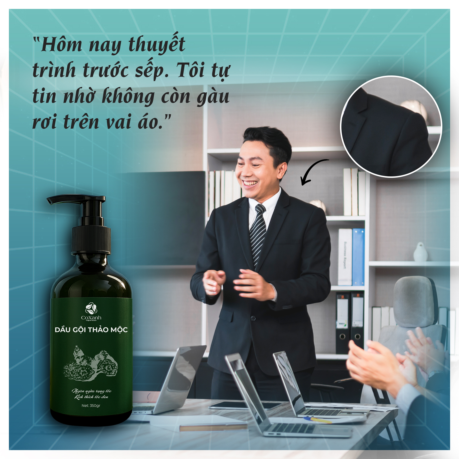 Dầu Gội Trị Gàu Cho Nam – Sạch Gàu, Hết Ngứa, Tóc Vẫn Mềm Mượt