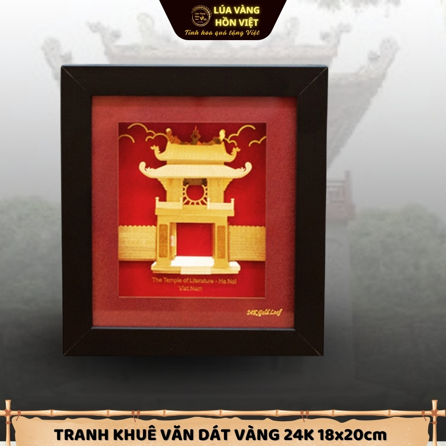 TRANH KHUÊ VĂN DÁT VÀNG 24K 18x20cm_thumbnail_0