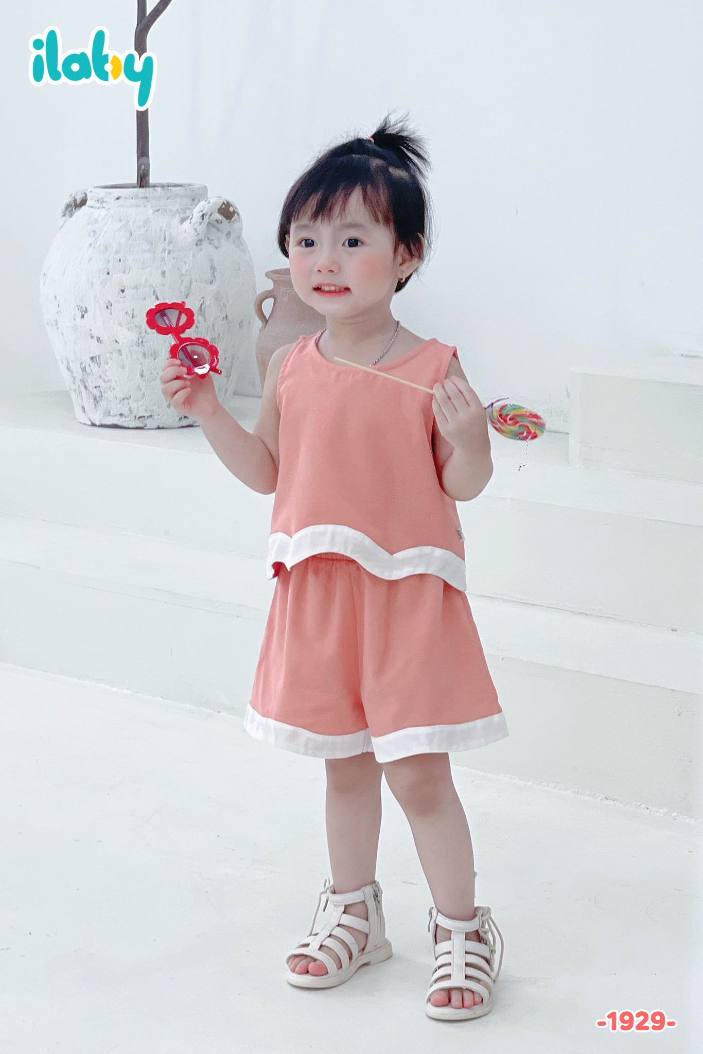 Bộ áo sát nách gấu phối vải lượn sóng_thumbnail_0