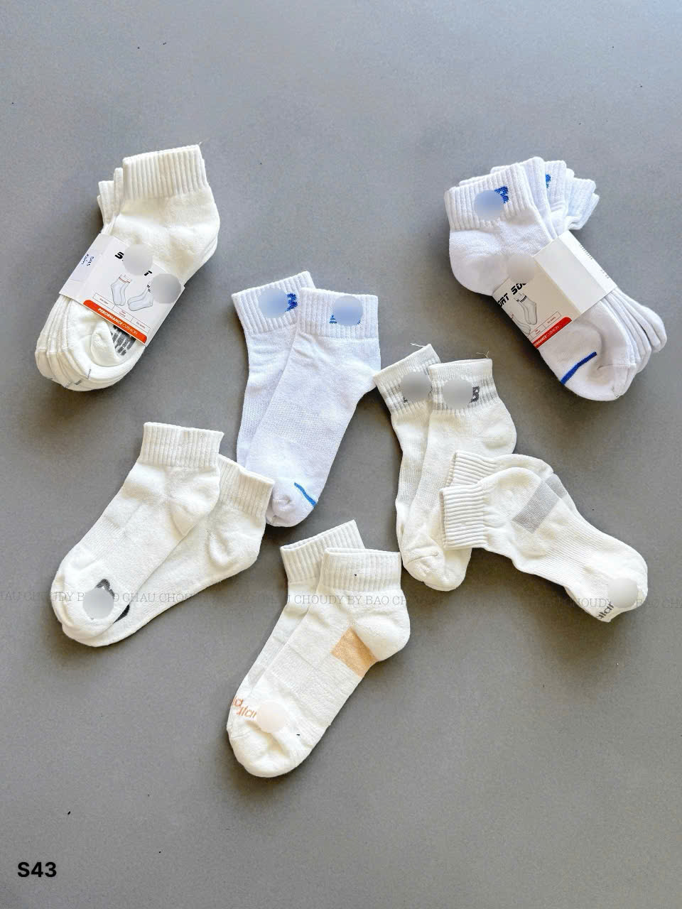 S43 SET 5 ĐÔI VỚ 3 MÀU