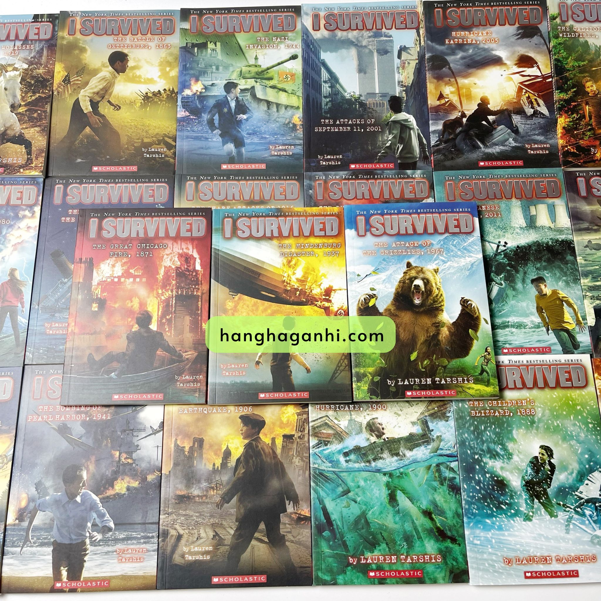 I Survived – Trọn Bộ 21 Cuốn Kèm Audio[Sách Nhập Khẩu]