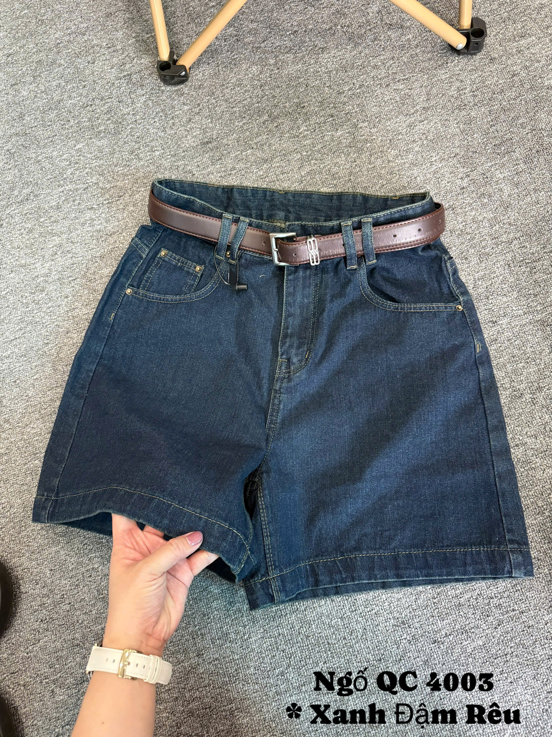 Quần ngố jean viền túi kiểu bigsize QSJ4003 dành cho nàng béo mập từ 55-90kg_thumbnail_10