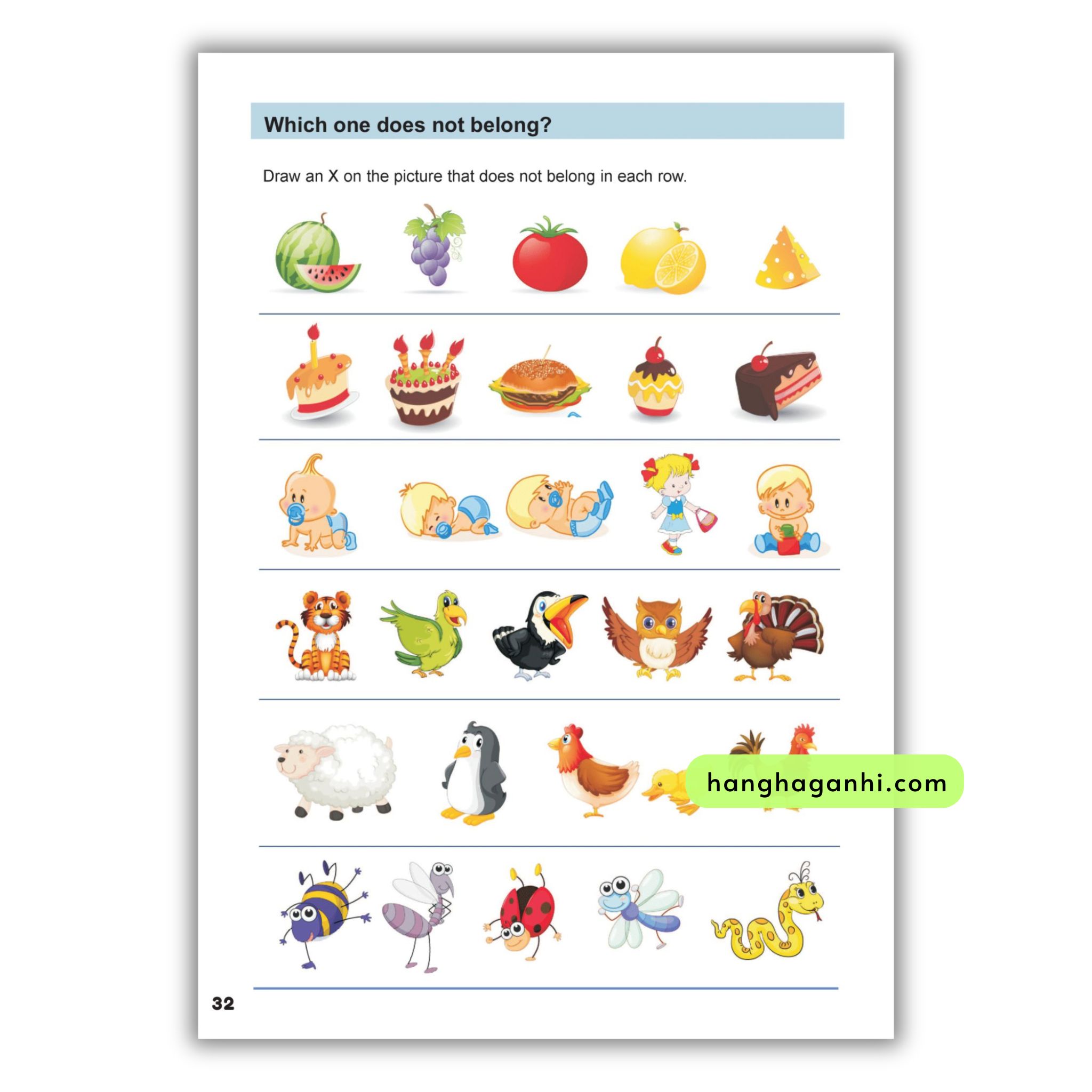 Visual Perception Graphic Dictation, Bộ 2 cuốn sách tư duy não phải, luyện khả năng quan sát cho bé mầm non Neurotrainer_thumbnail_8