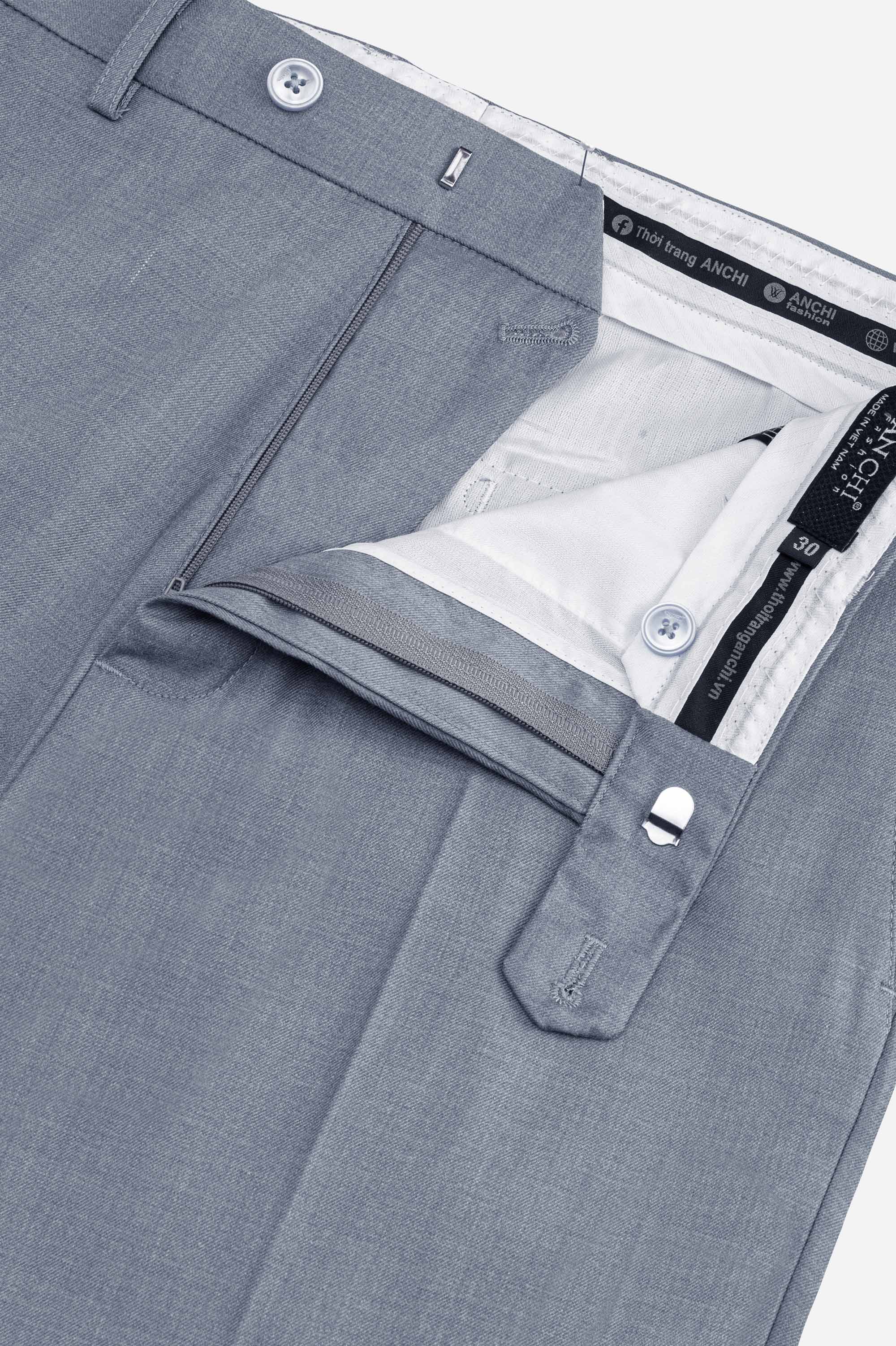 Quần Âu 0 Li Nam Trung Niên ANCHI Chất Liệu Tuytsi Siêu Nhẹ Phom Suông Ống Rộng_thumbnail_36