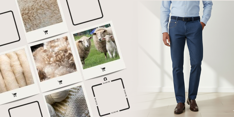 MASCULINE RA MẮT QUẦN JEANS PHA SỢI LÔNG CỪU - BƯỚC ĐỘT PHÁ TRONG CHẤT LIỆU THỜI TRANG