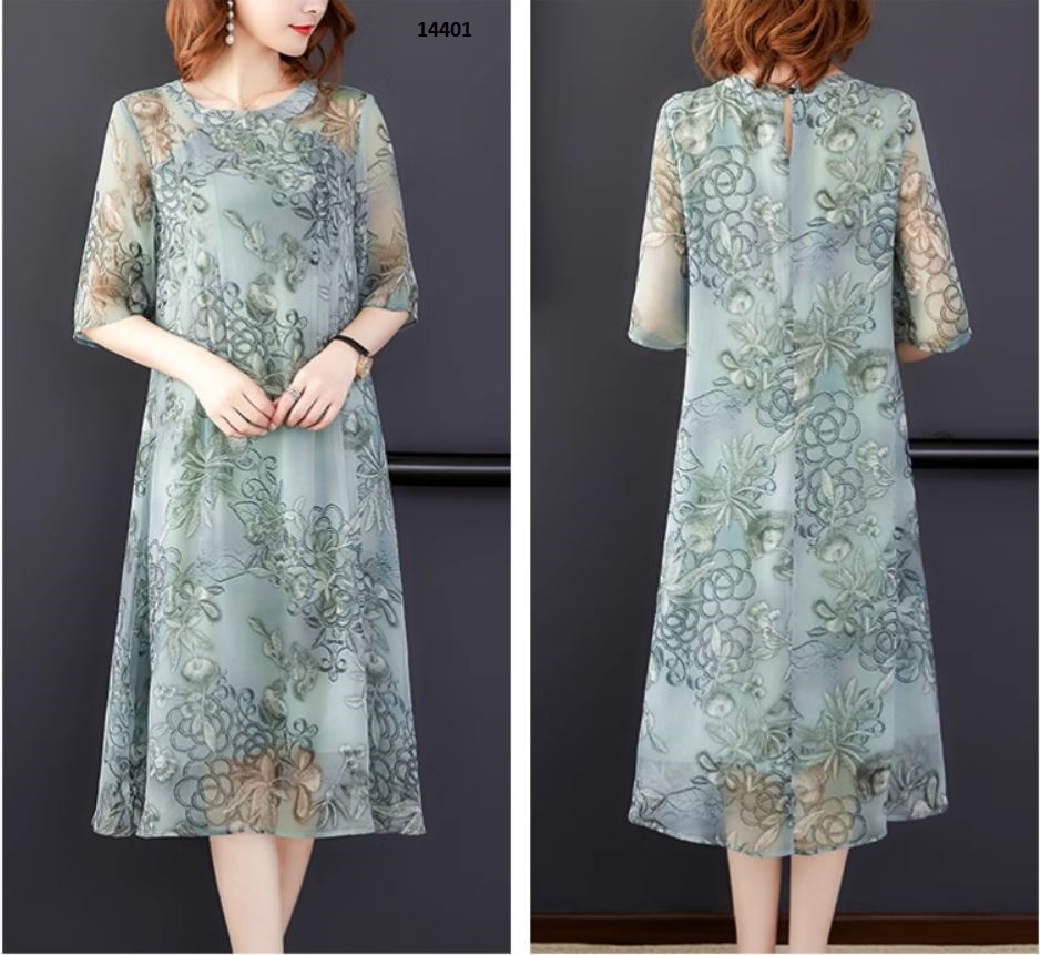 14401-Đầm suông form rộng tay lỡ in hoa nổi_thumbnail_3