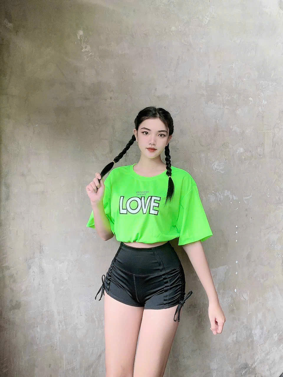 Áo Tank Thể Thao Love Dáng Croptop Dây Rút_thumbnail_17
