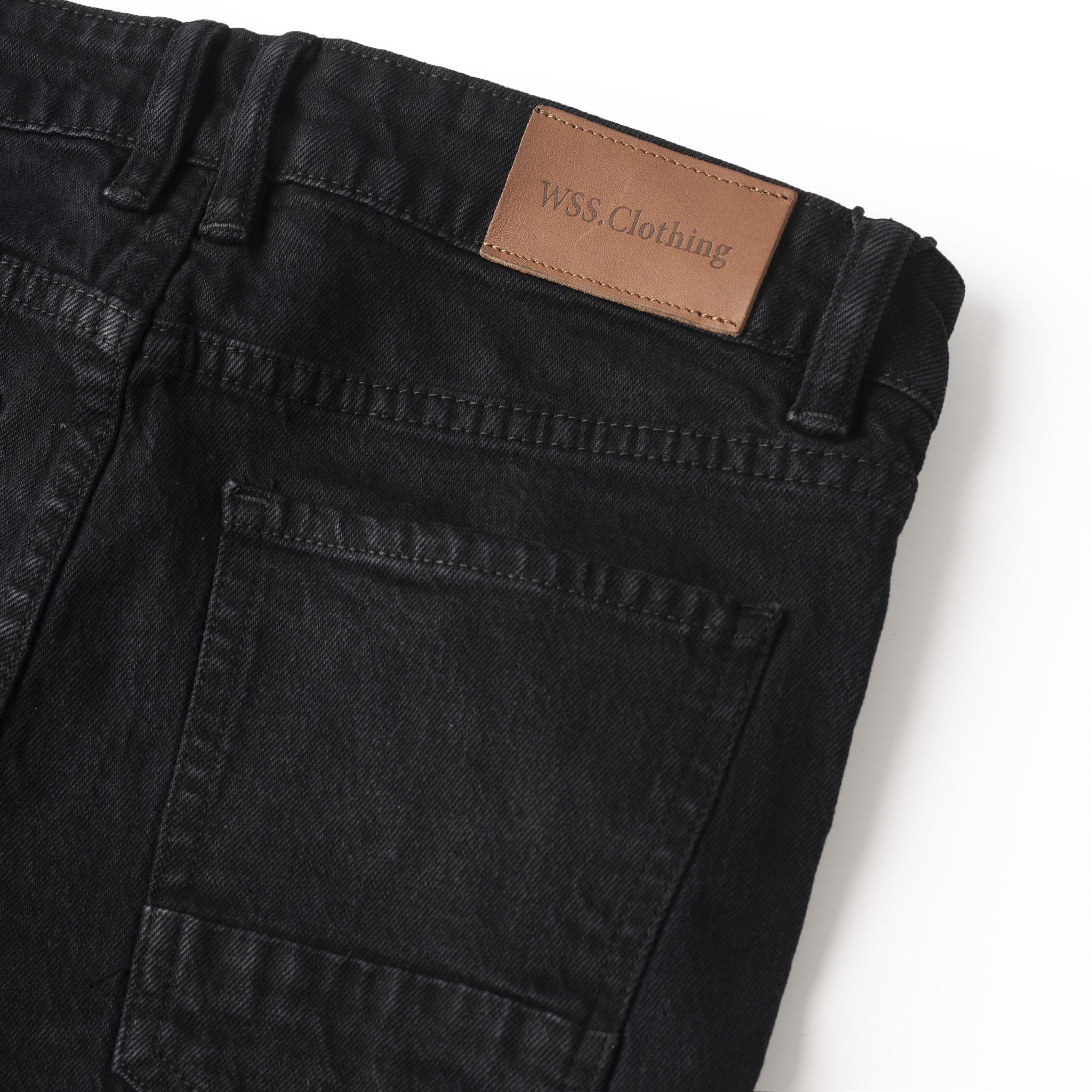 Quần Skinny Jeans đen trơn, Nhập khẩu chính hãng | Black Skinny Jeans_thumbnail_2