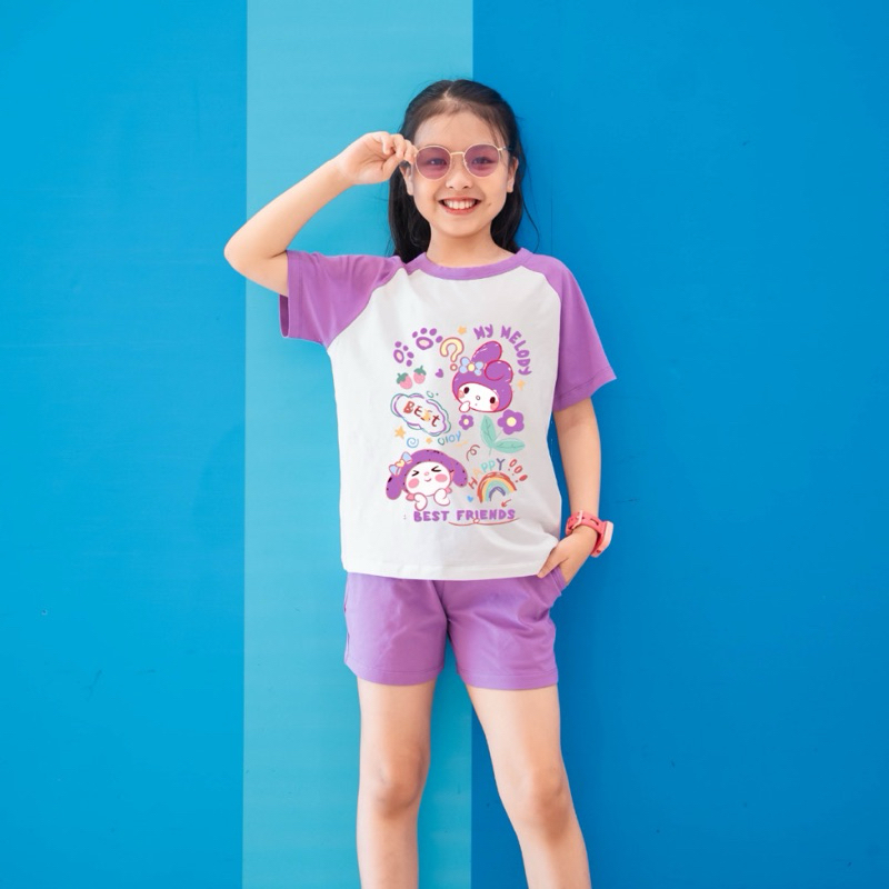 Bộ quần áo bé gái  phối màu in hình nhiều mẫu - Loza G0184_thumbnail_11