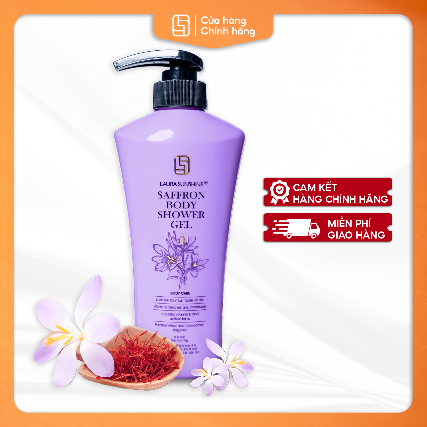 Sữa tắm nhuỵ hoa nghệ tây - Saffron Body Shower_thumbnail_0