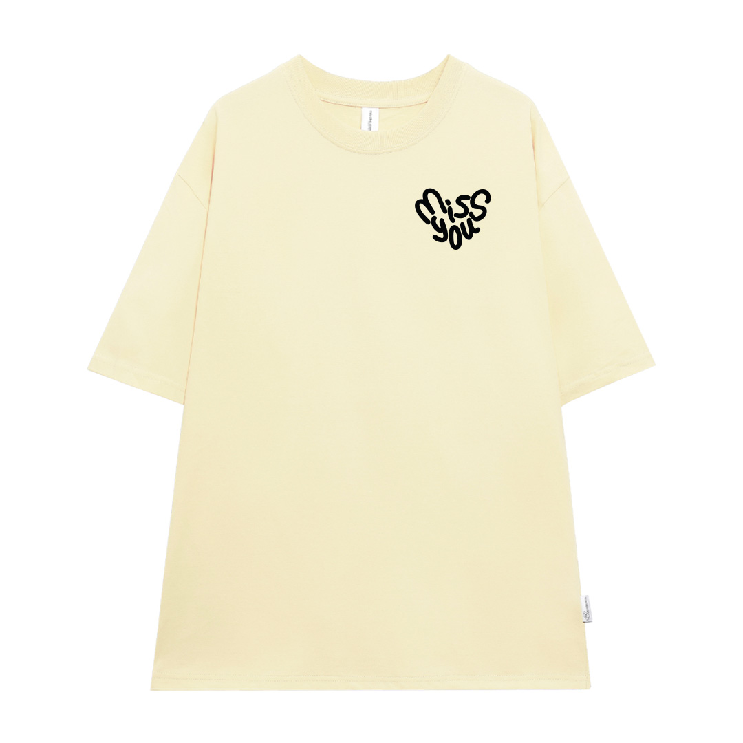 Áo thun cặp đôi couple trái tim from rộng ATD1374 Miucho vải cotton thoáng mát cổ tròn in mix_thumbnail_0