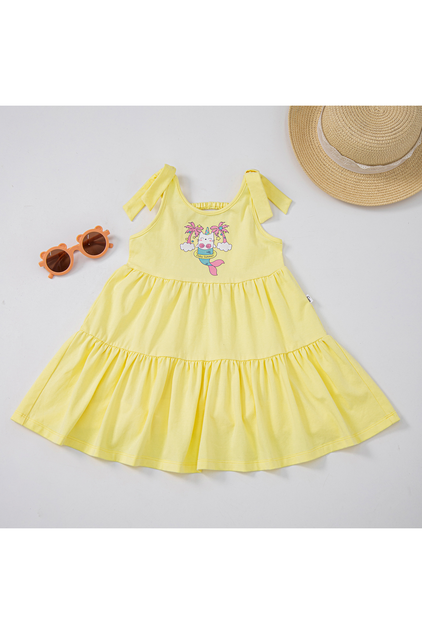 Váy hai dây nơ vai cutout lưng_thumbnail_3