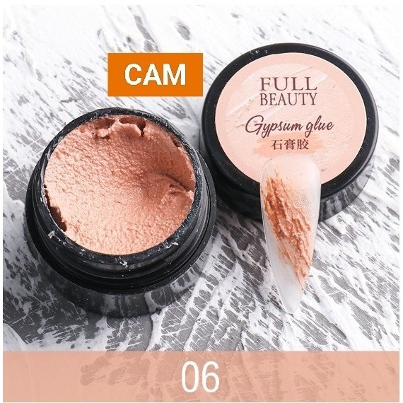 Gel xi măng - màu cam nhạt