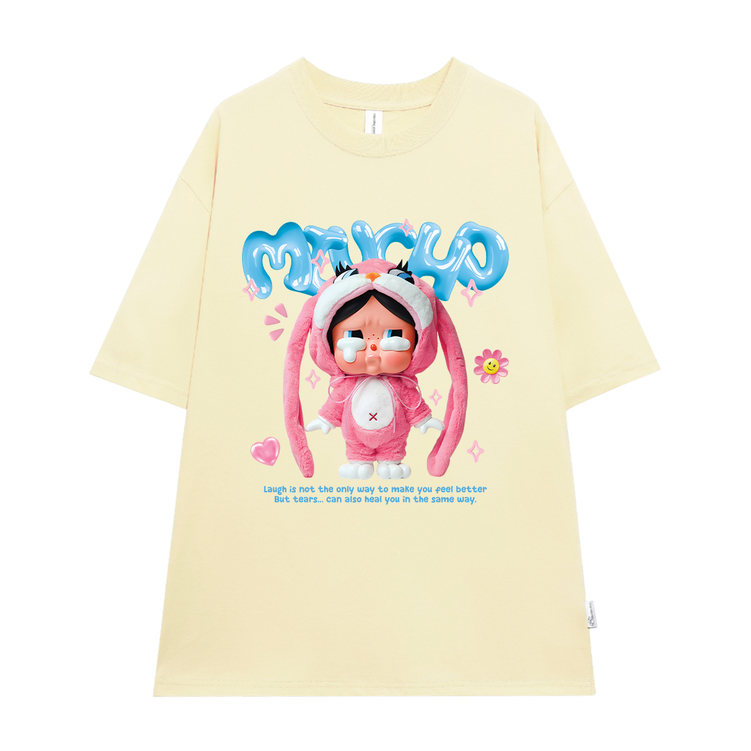 Áo thun CRY BABY nhiều màu ATD1335 Miucho form rộng vải cotton in mix_thumbnail_11