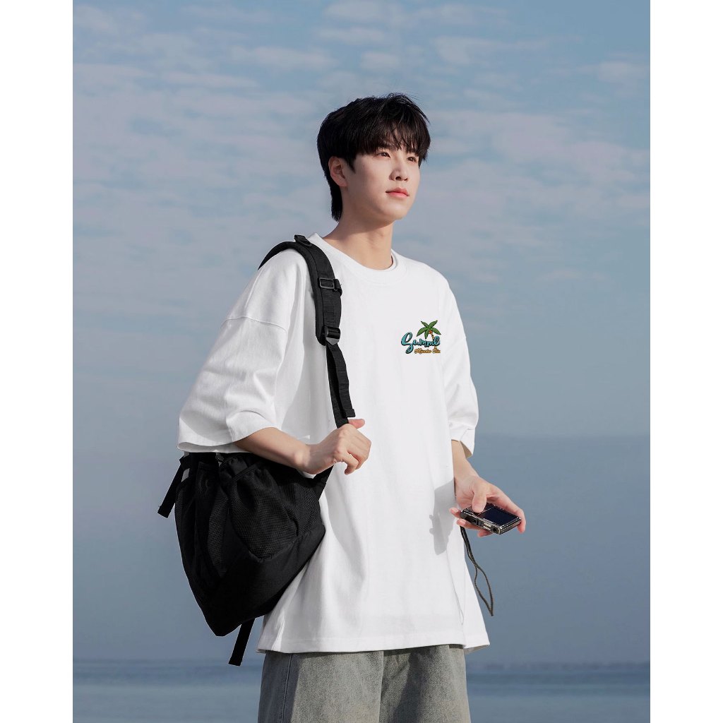 Áo phông nam mùa hè form rộng nhiều màu ATD1033 Miucho Man tay ngắn cổ tròn in mix_thumbnail_6