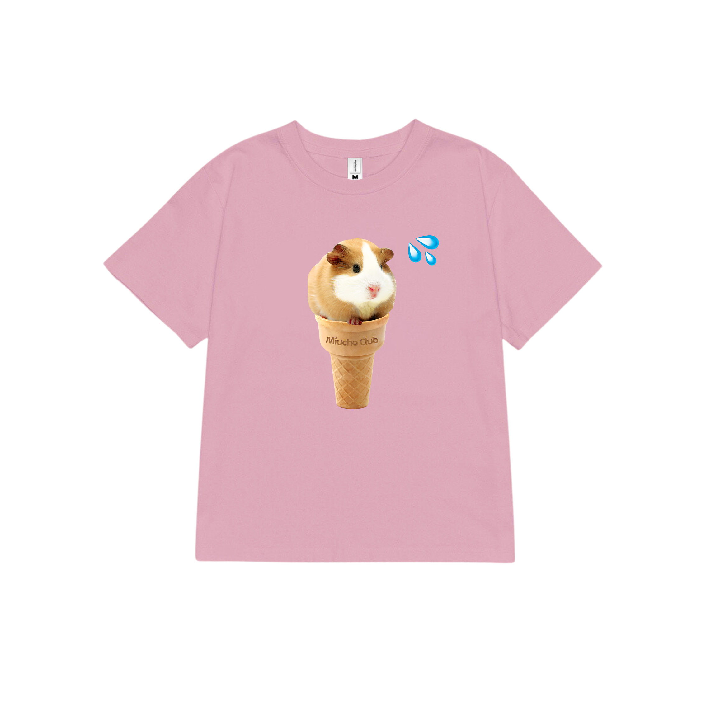 Áo Thun baby tee form ôm ABD1346 Miucho vải cotton co giãn in mix_thumbnail_10