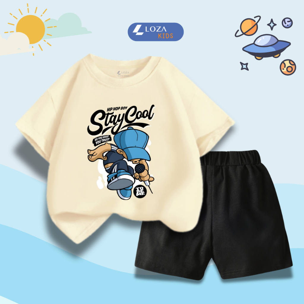 Bộ đồ bé trai hình  STAYCOOL - Loza Kids SB605_thumbnail_5