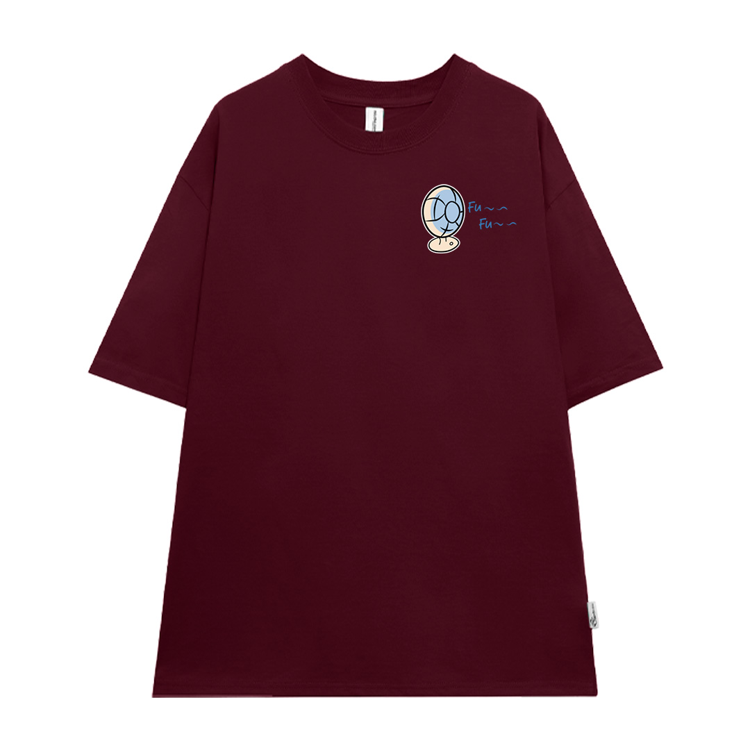 Áo thun cặp đôi couple from rộng ATD1378 Miucho vải cotton thoáng mát cổ tròn in mix_thumbnail_11