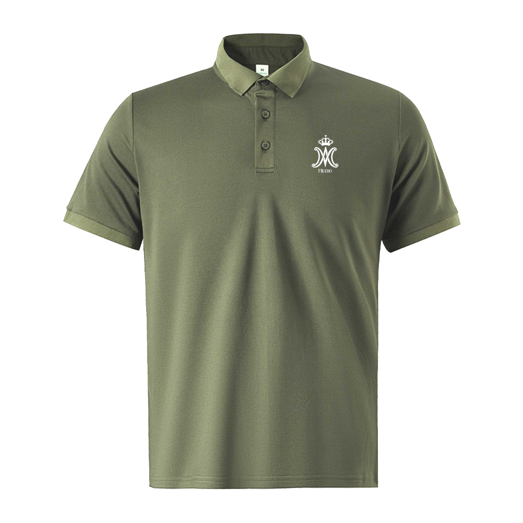 Áo polo nam form vừa 1864 Miucho Iconic vải cá sấu đứng form thoáng mát in basic_thumbnail_10
