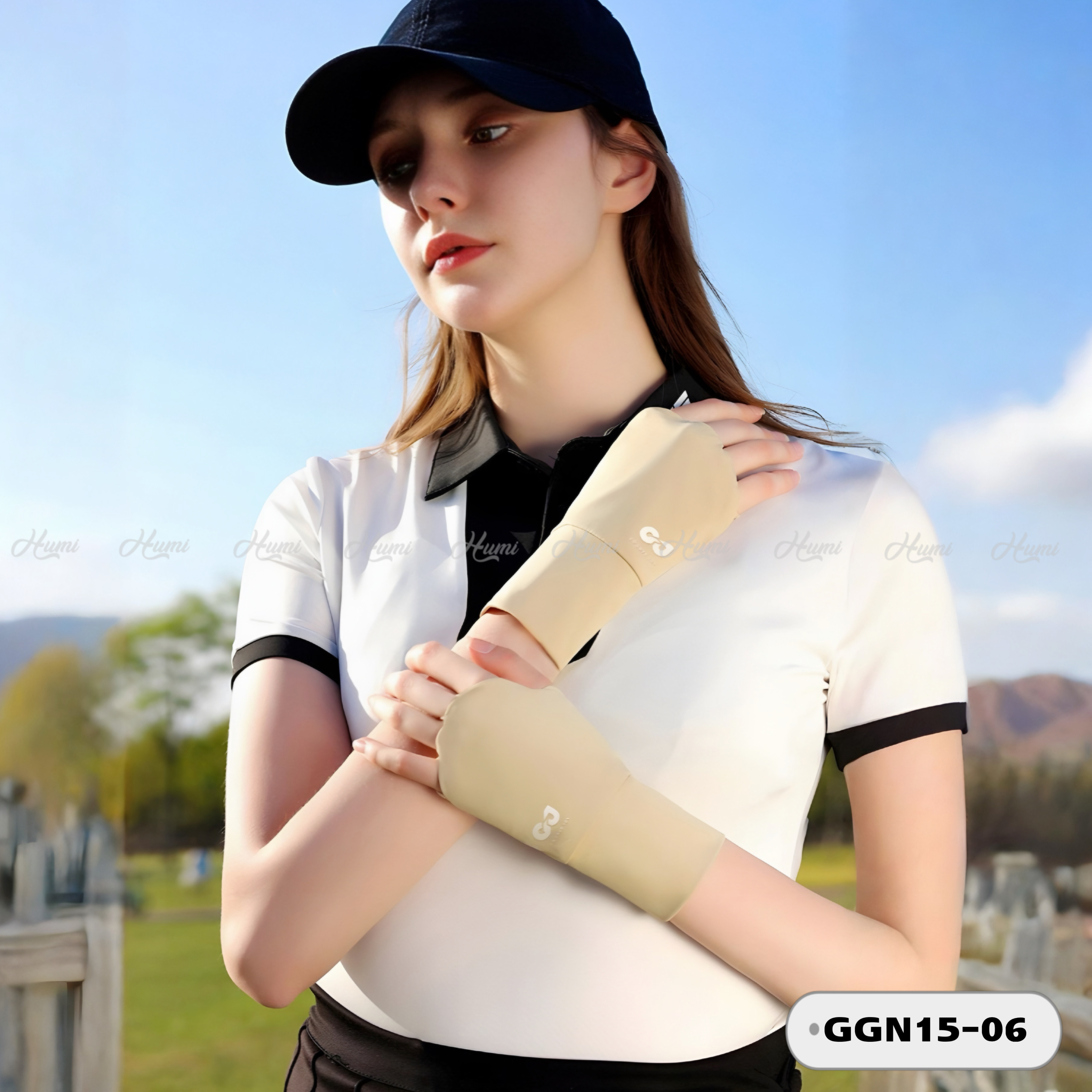 GĂNG CHƠI GOLF NỮ (GGN15-06 BE NÂU)