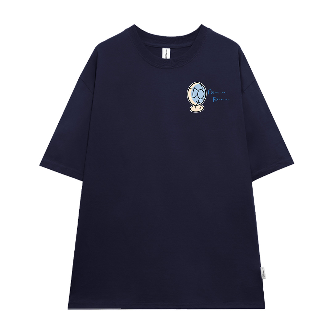 Áo thun cặp đôi couple from rộng ATD1378 Miucho vải cotton thoáng mát cổ tròn in mix_thumbnail_9